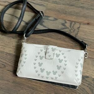 Stylish White and Gray Women's Bag